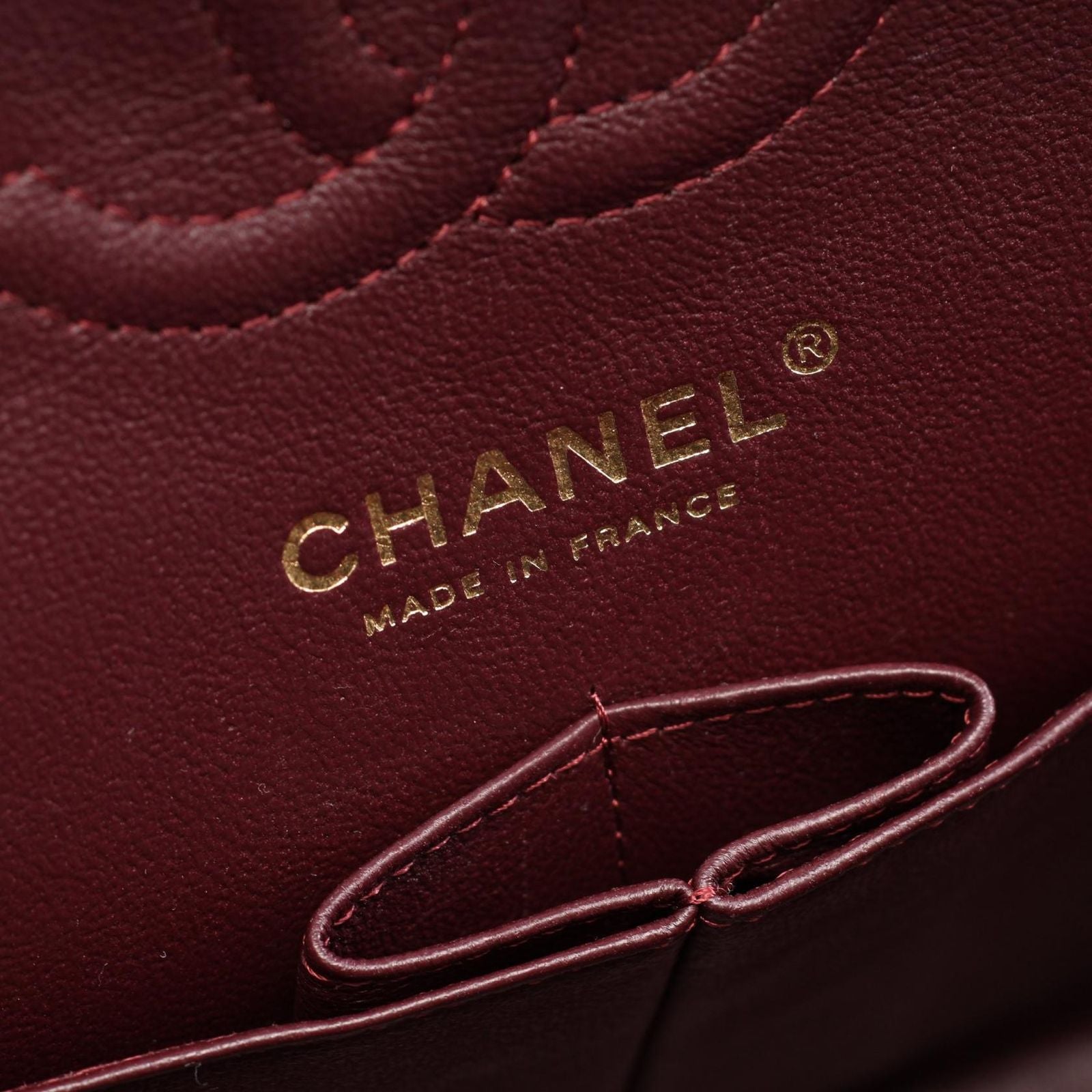 Chanel Shoulder Bag Quilted Double Flap Black Lambskin Chain — view 4