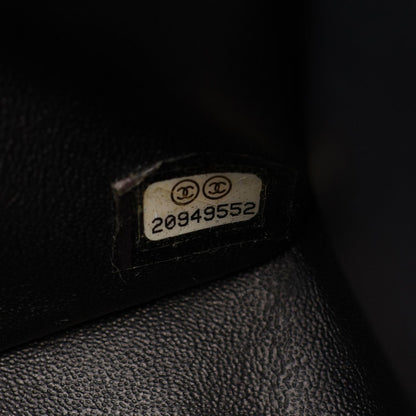 Chanel Shoulder Bag Chain Black Lambskin — view 5