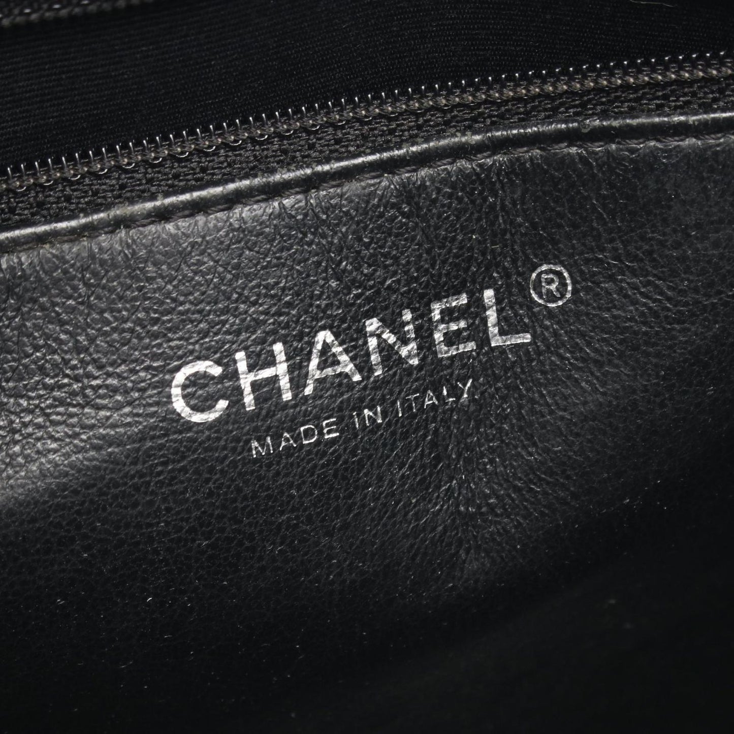 Chanel Tote Reissue Black Calf — view 4