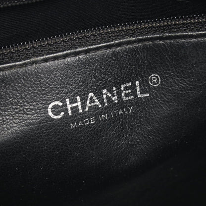 Chanel Tote Reissue Black Calf — view 4