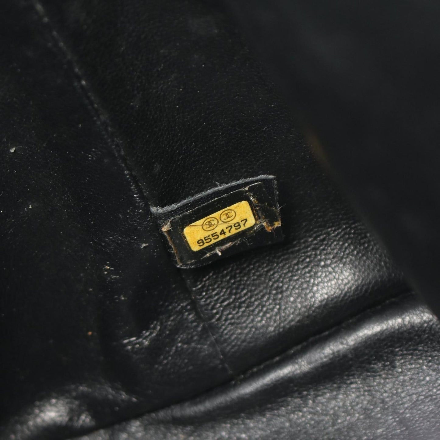 Chanel Tote Reissue Black Calf — view 5