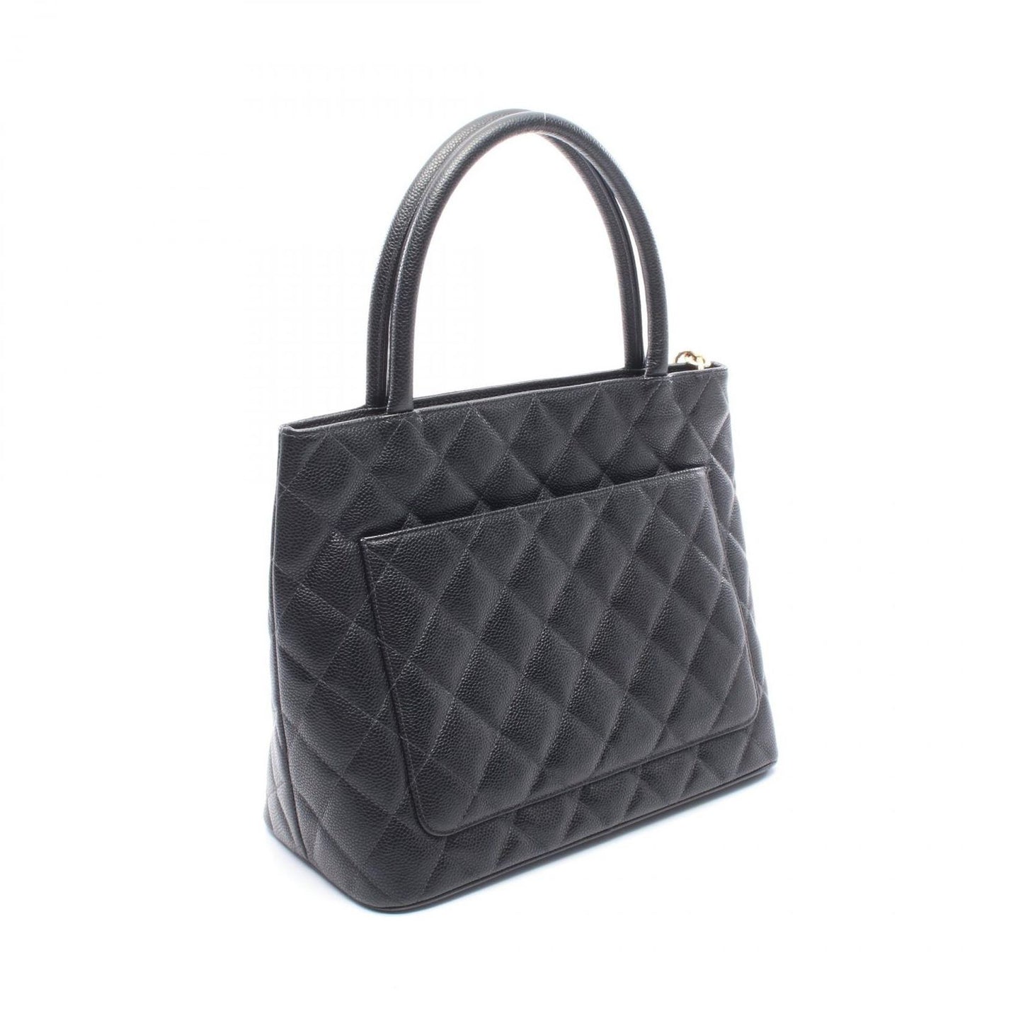 Chanel Tote Reissue Black Caviar Leather — view 2