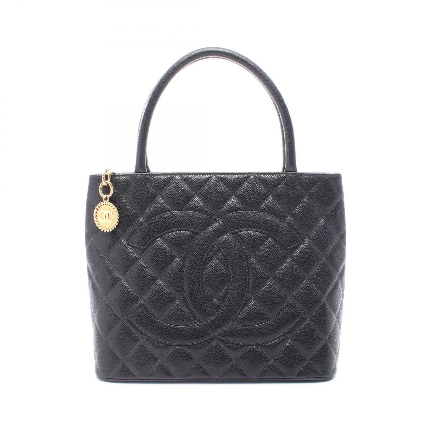 Chanel Tote Reissue Black Caviar Leather