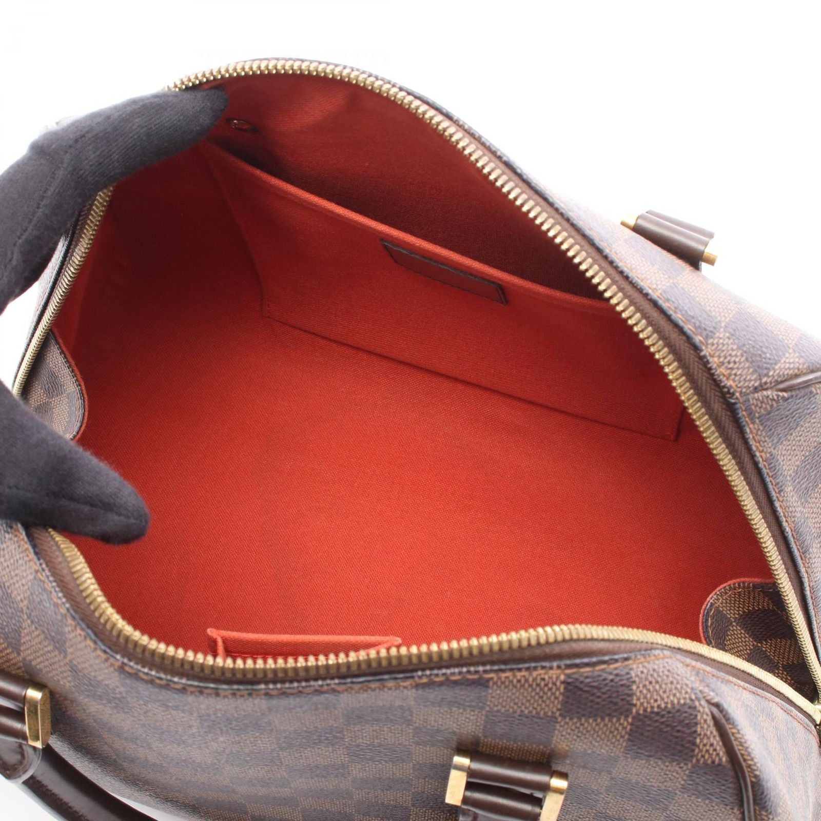 Louis Vuitton Handbag Riviera Canvas Leather — view 3