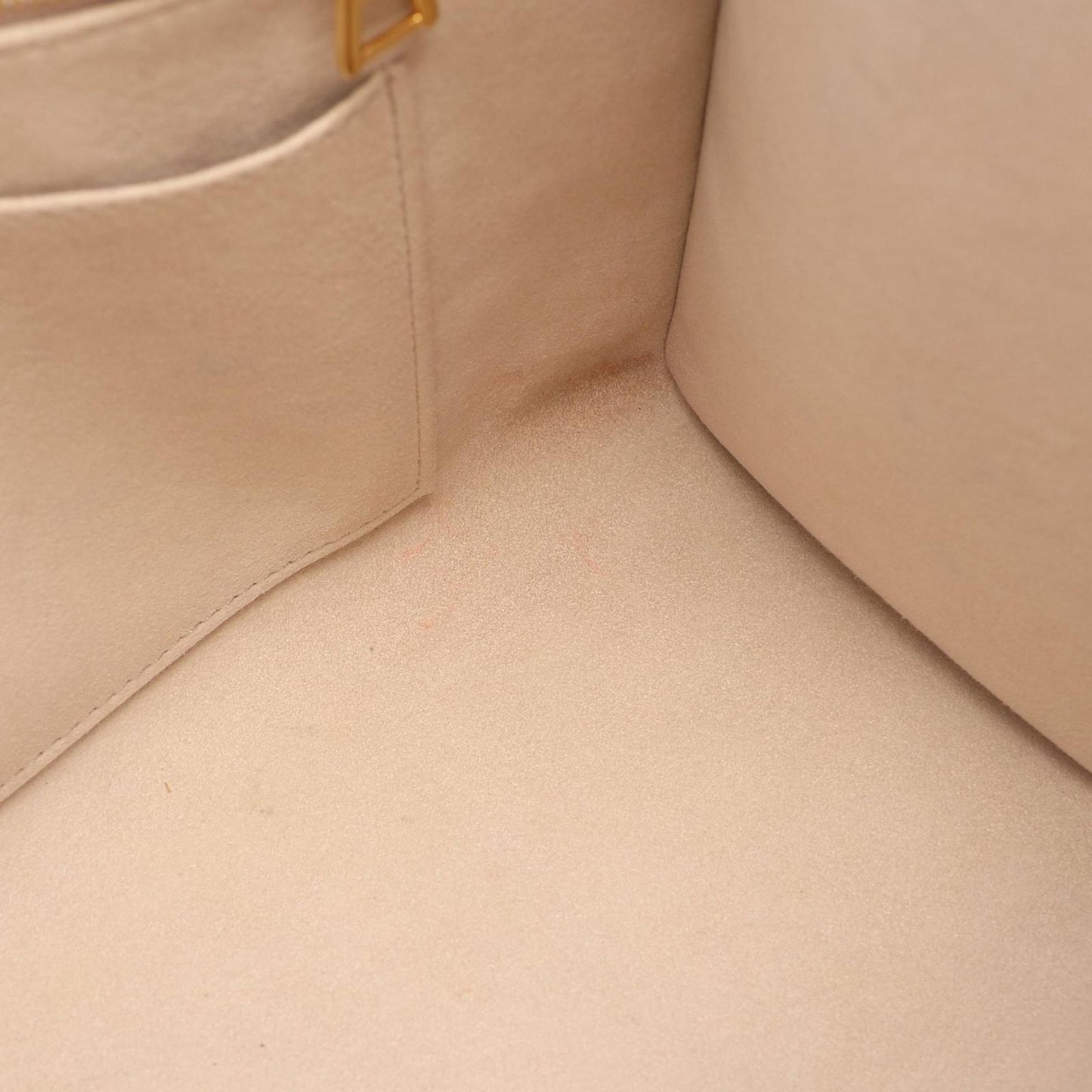 Louis Vuitton Tote On The Go Rose Trianon Cream Leather — view 5