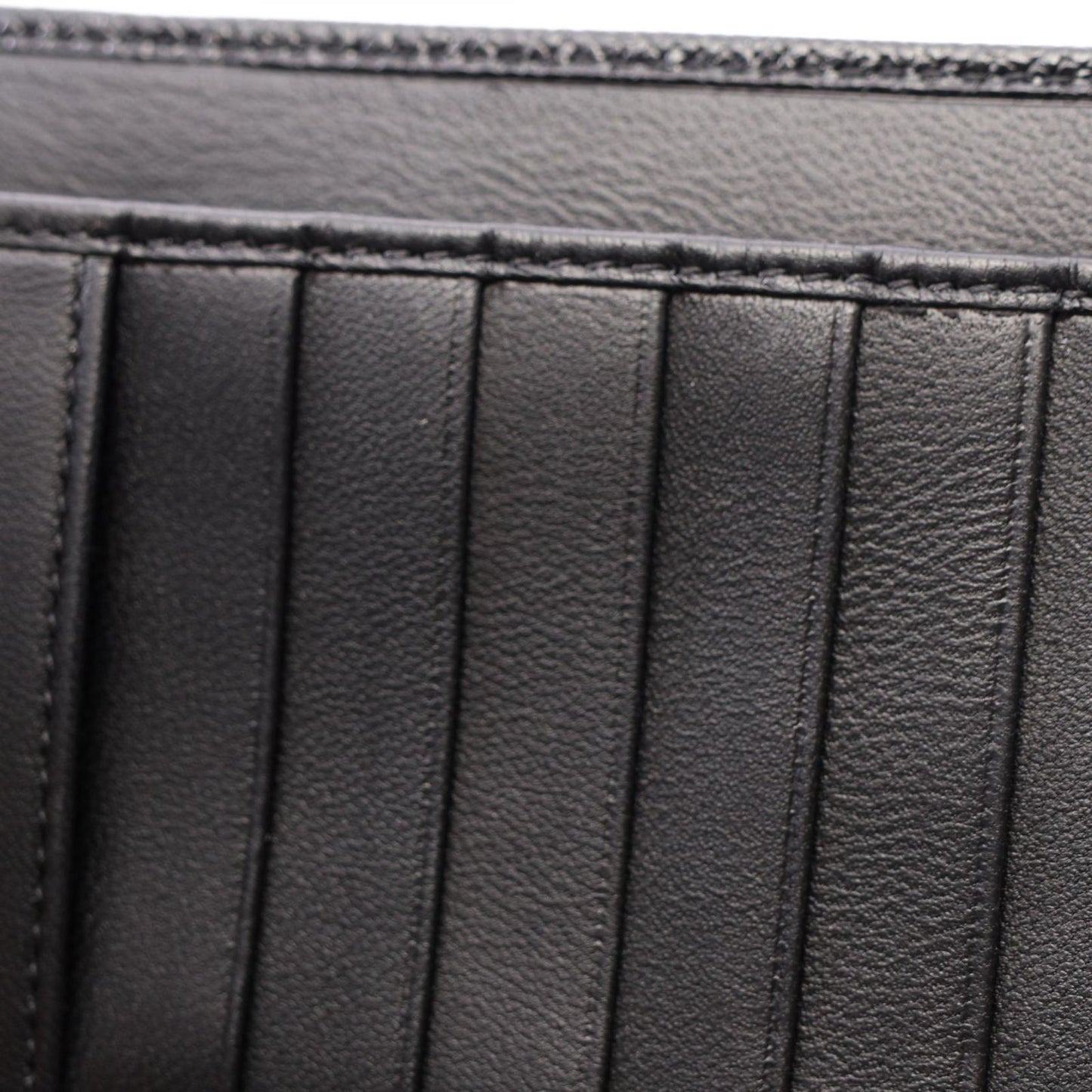 Bvlgari Bifold Wallet Black Leather — view 6