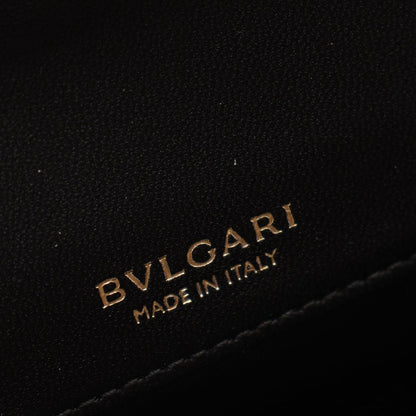 Bvlgari Bifold Wallet Black Leather — view 4