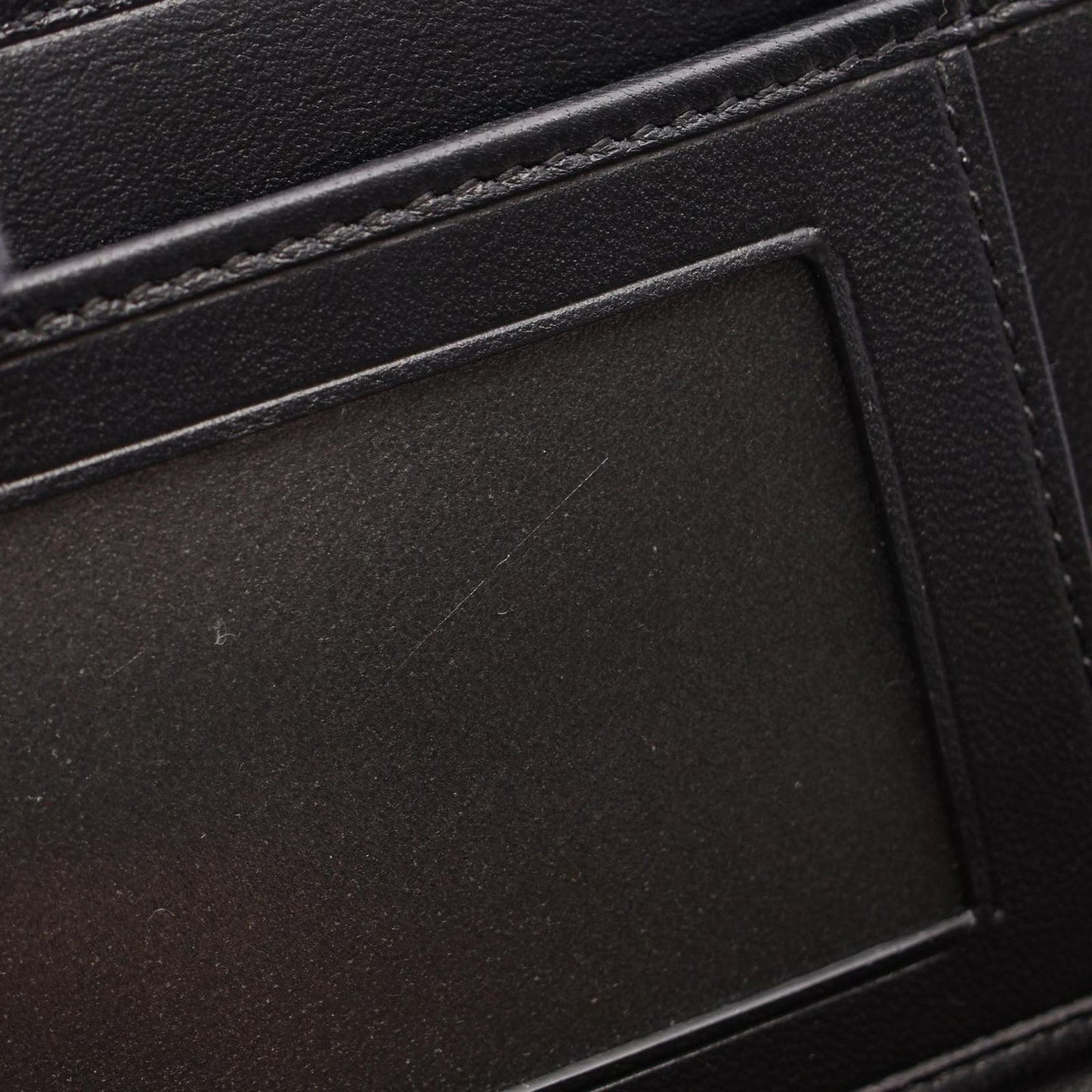 Bvlgari Bifold Wallet Black Leather — view 5
