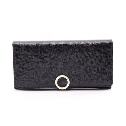 Bvlgari Bifold Wallet Black Leather