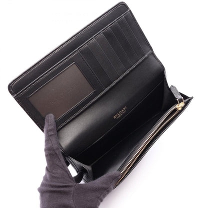 Bvlgari Bifold Wallet Black Leather — view 3