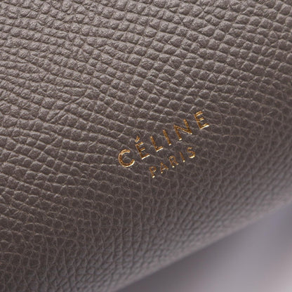 Celine Belt Bag Nano 2-Way Gray Leather — view 4
