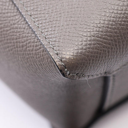 Celine Belt Bag Nano 2-Way Gray Leather — view 5