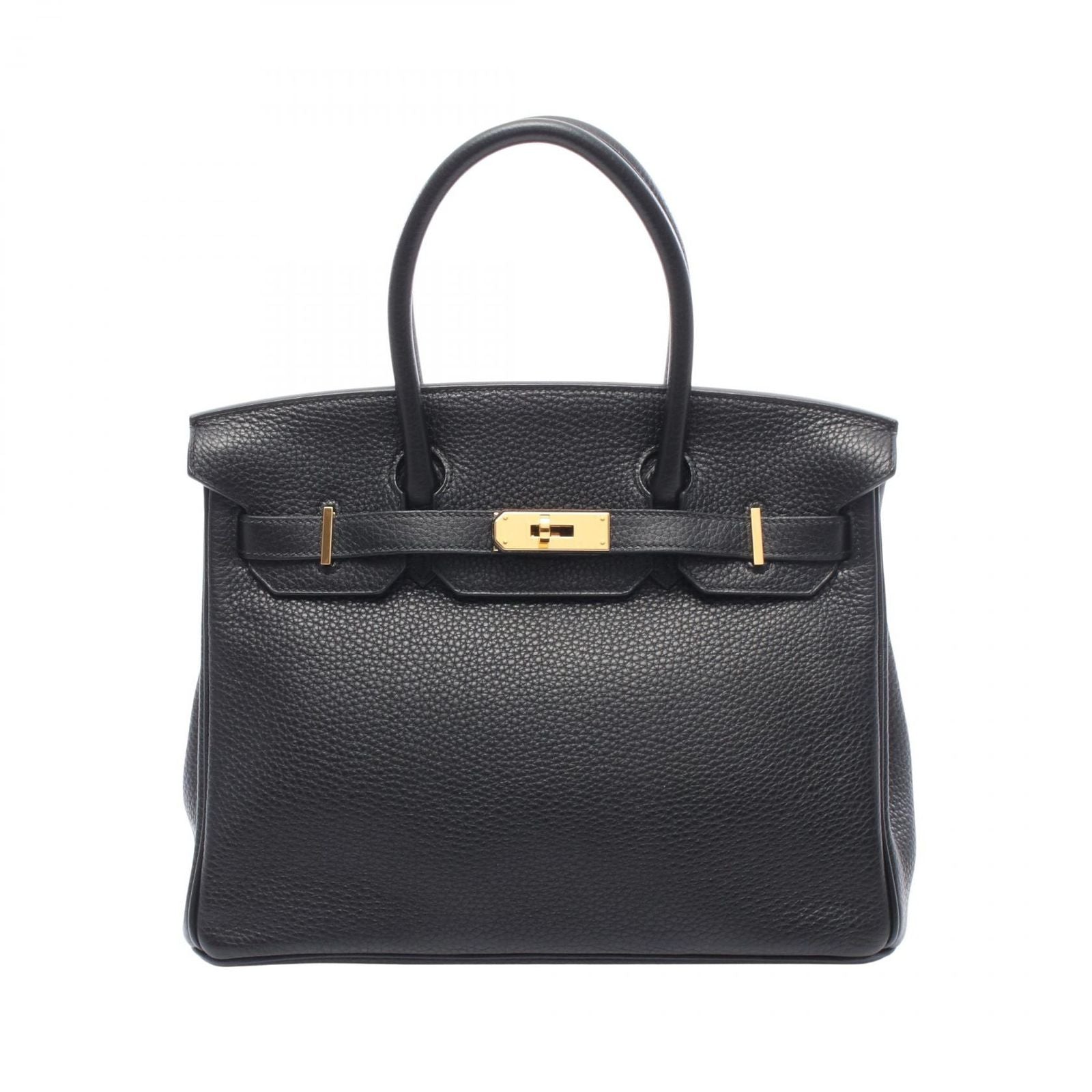 Hermes Handbag Birkin 30 Black Leather