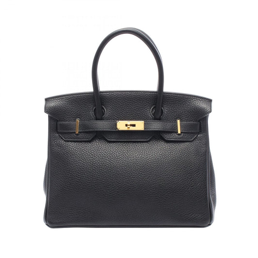 Hermes Handbag Birkin 30 Black Leather