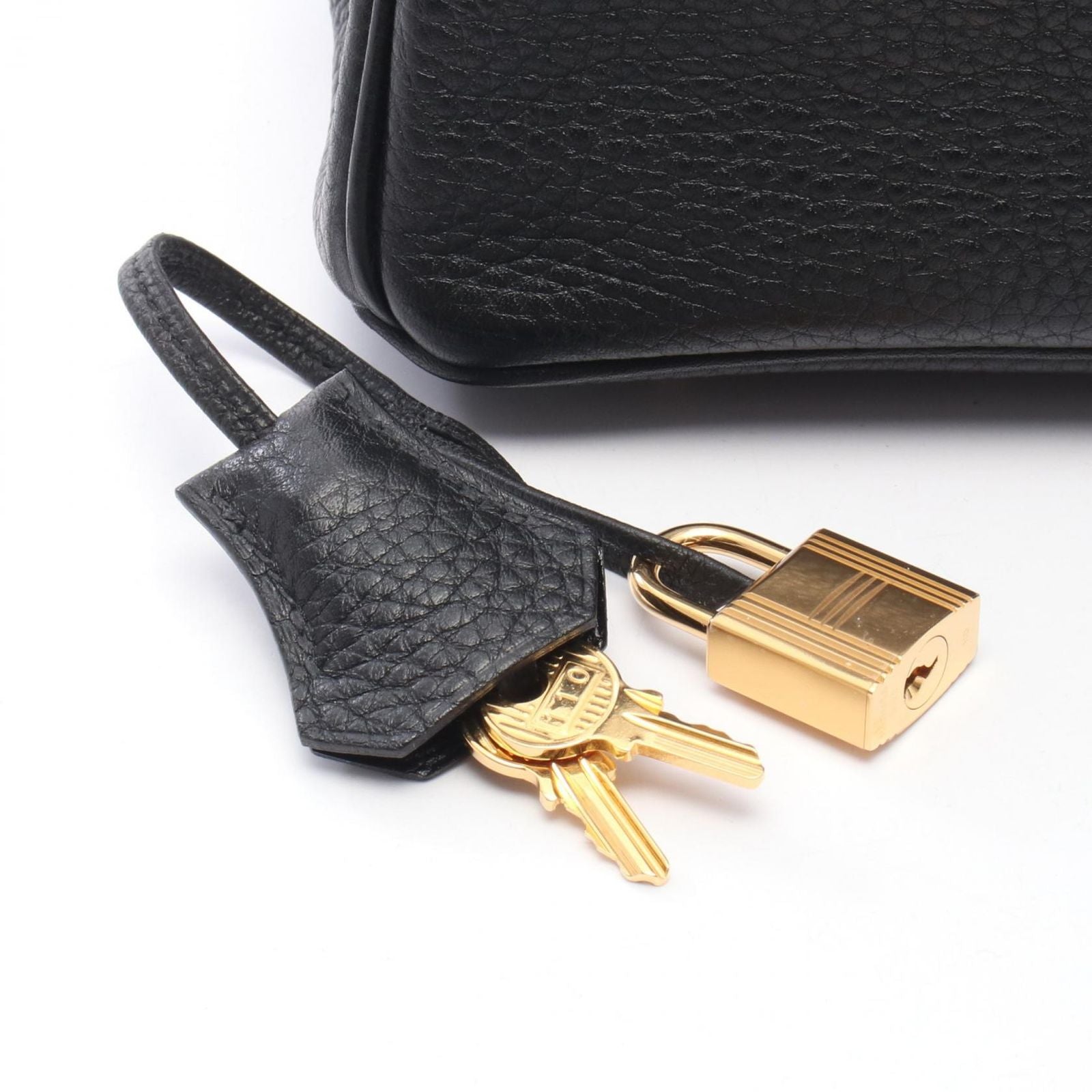 Hermes Handbag Birkin 30 Black Leather — view 6