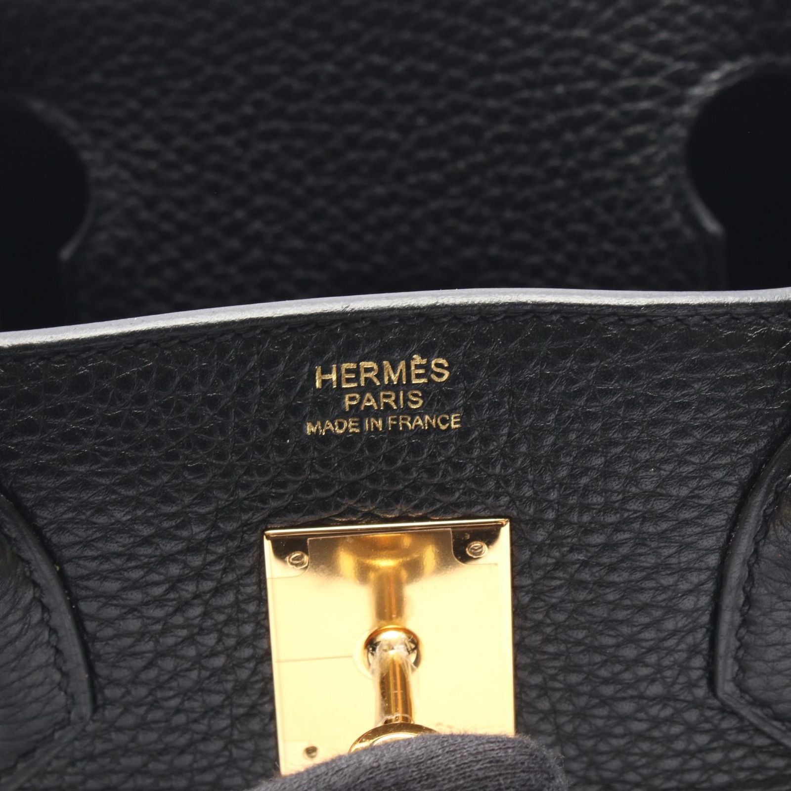Hermes Handbag Birkin 30 Black Leather — view 4