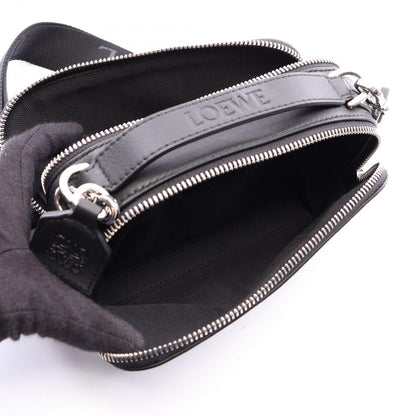 Loewe Crossbody Camera Bag Mini 2-Way Black Leather — view 3