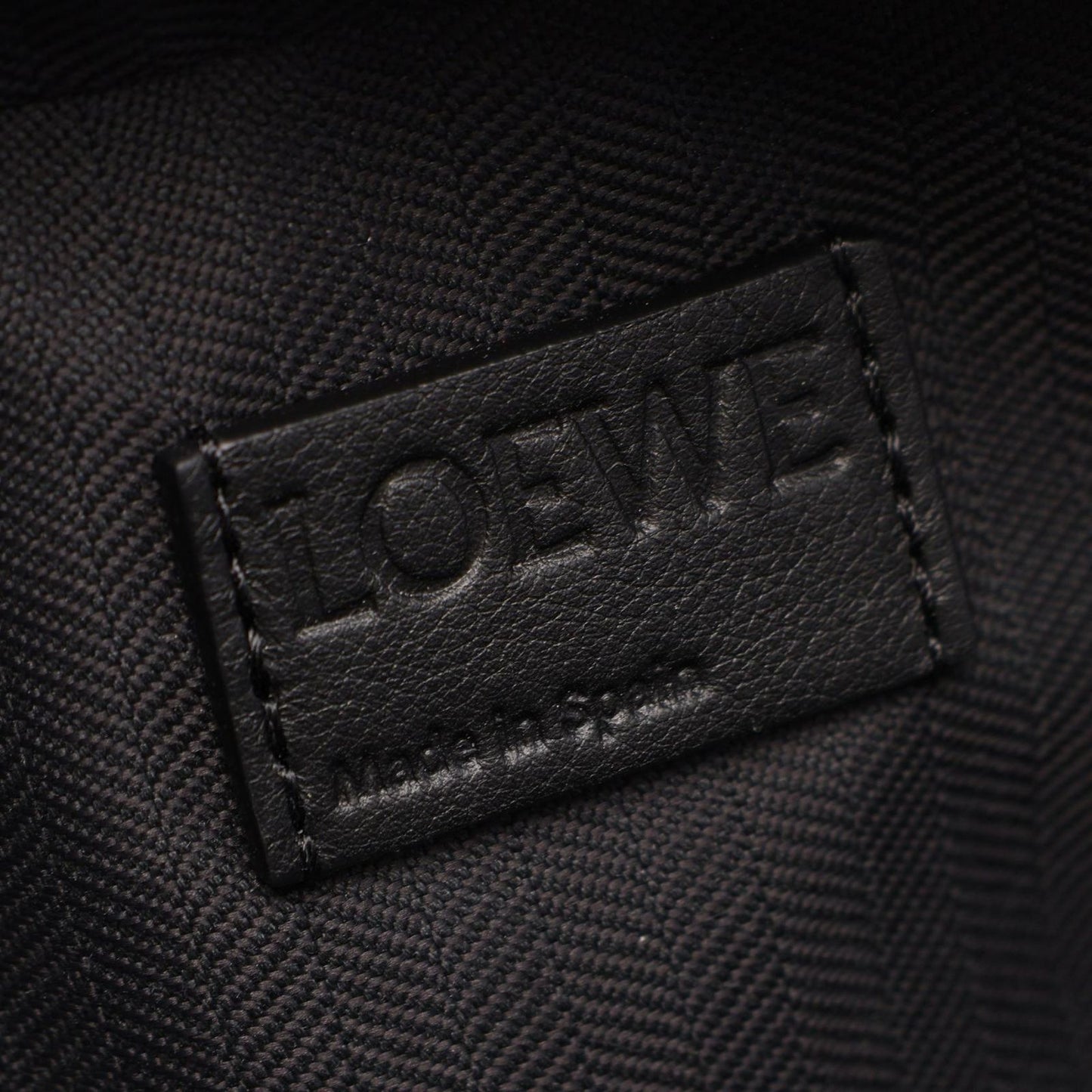 Loewe Crossbody Camera Bag Mini 2-Way Black Leather — view 4