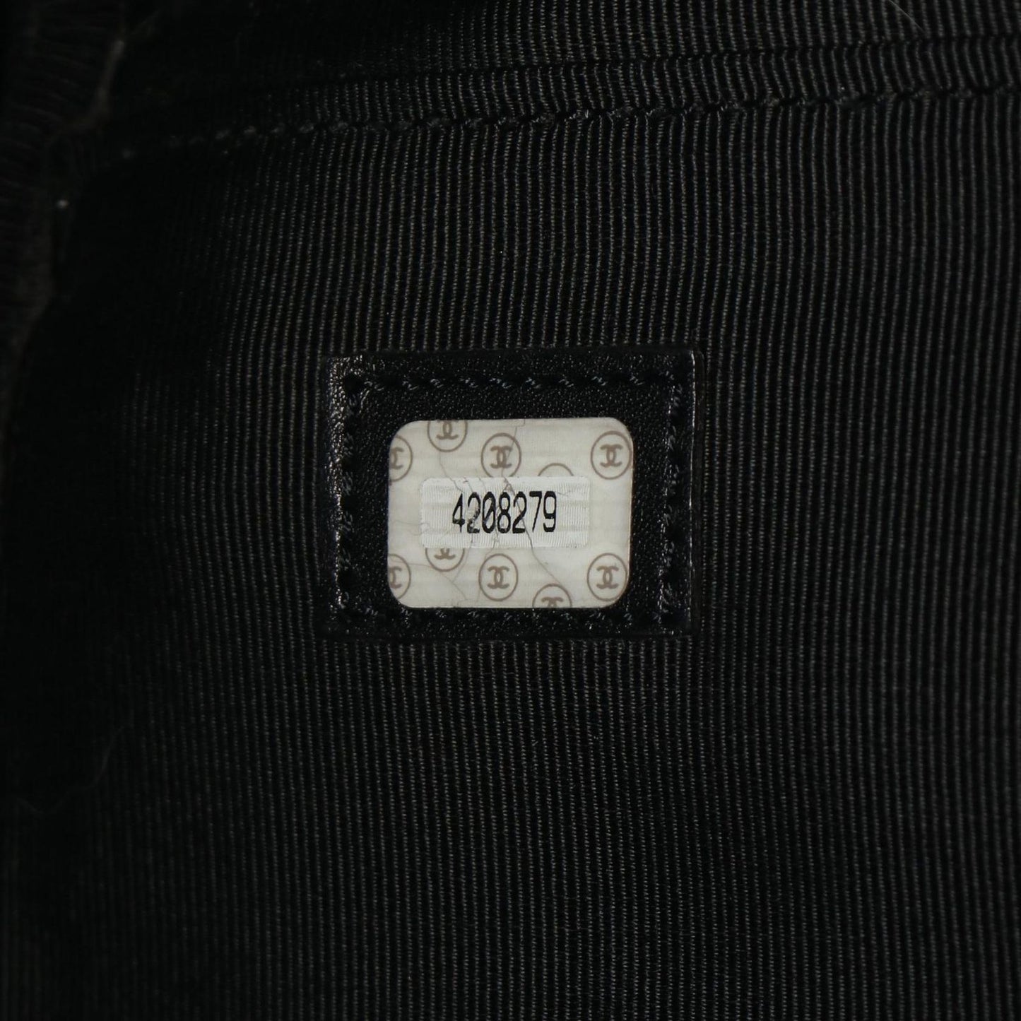 Chanel Boston Bag CC Logo 2-Way Black Caviar Leather CC — view 5