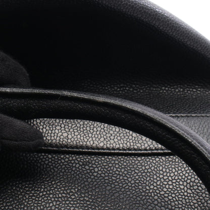 Chanel Boston Bag CC Logo 2-Way Black Caviar Leather CC — view 9