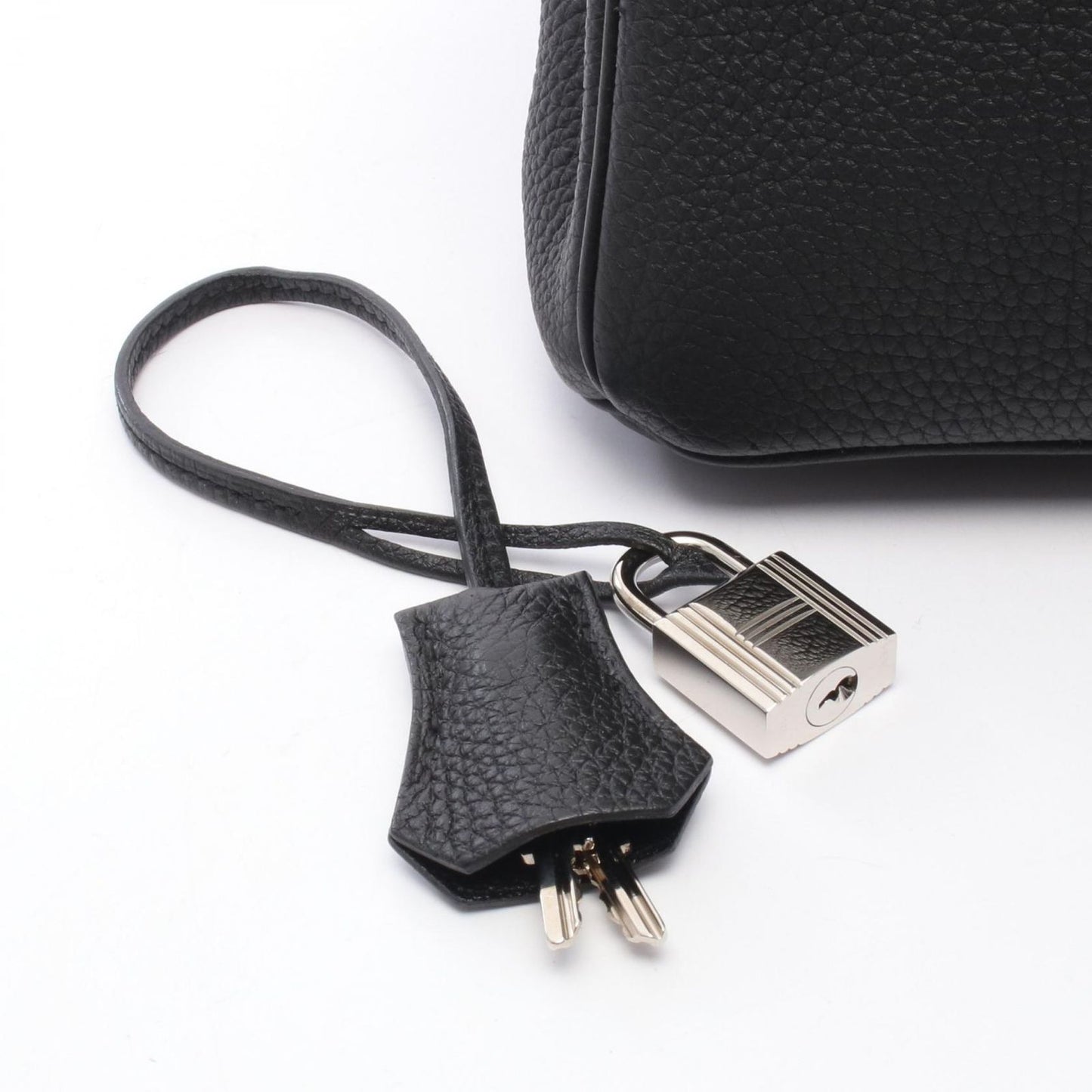 Hermes Handbag Birkin 30 Black Leather — view 6