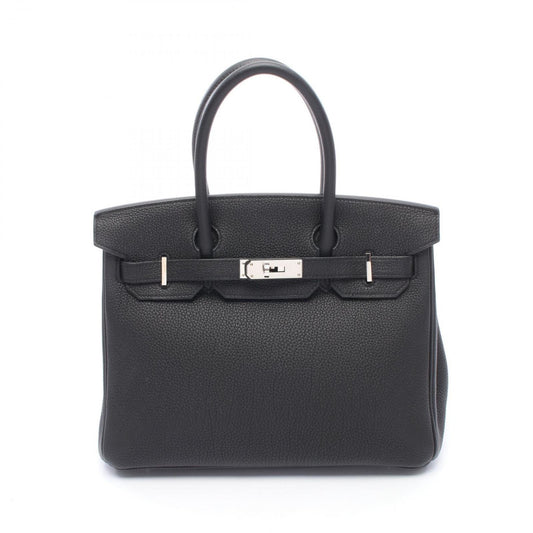 Hermes Handbag Birkin 30 Black Leather