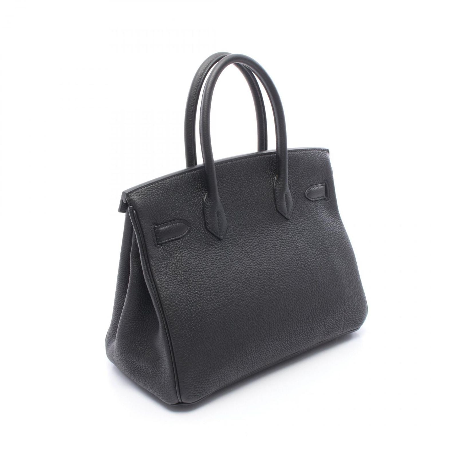 Hermes Handbag Birkin 30 Black Leather — view 2