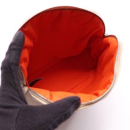 Hermes Pouch Bolide 20 01 Natural Canvas Leather Mini — view 3