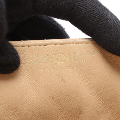Chanel Shoulder Bag Quilted East Waist Beige Caviar Leather Chain — view 4