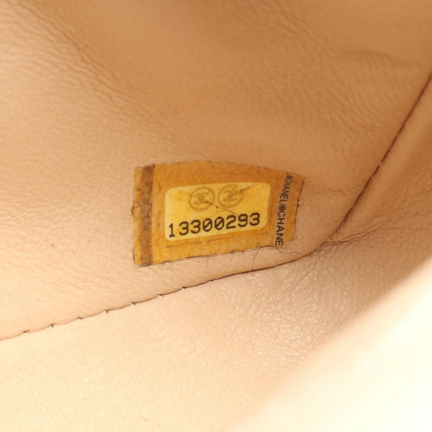 Chanel Shoulder Bag Quilted East Waist Beige Caviar Leather Chain — view 5