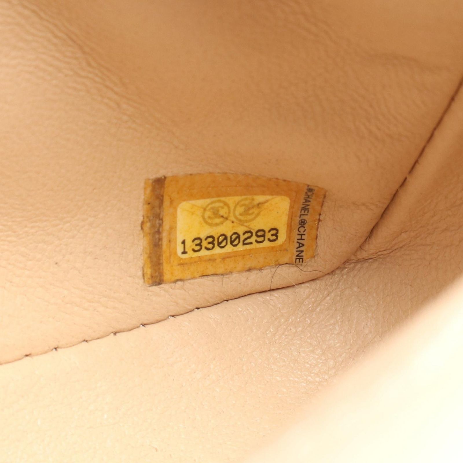 Chanel Shoulder Bag Quilted East Waist Beige Caviar Leather Chain — view 5