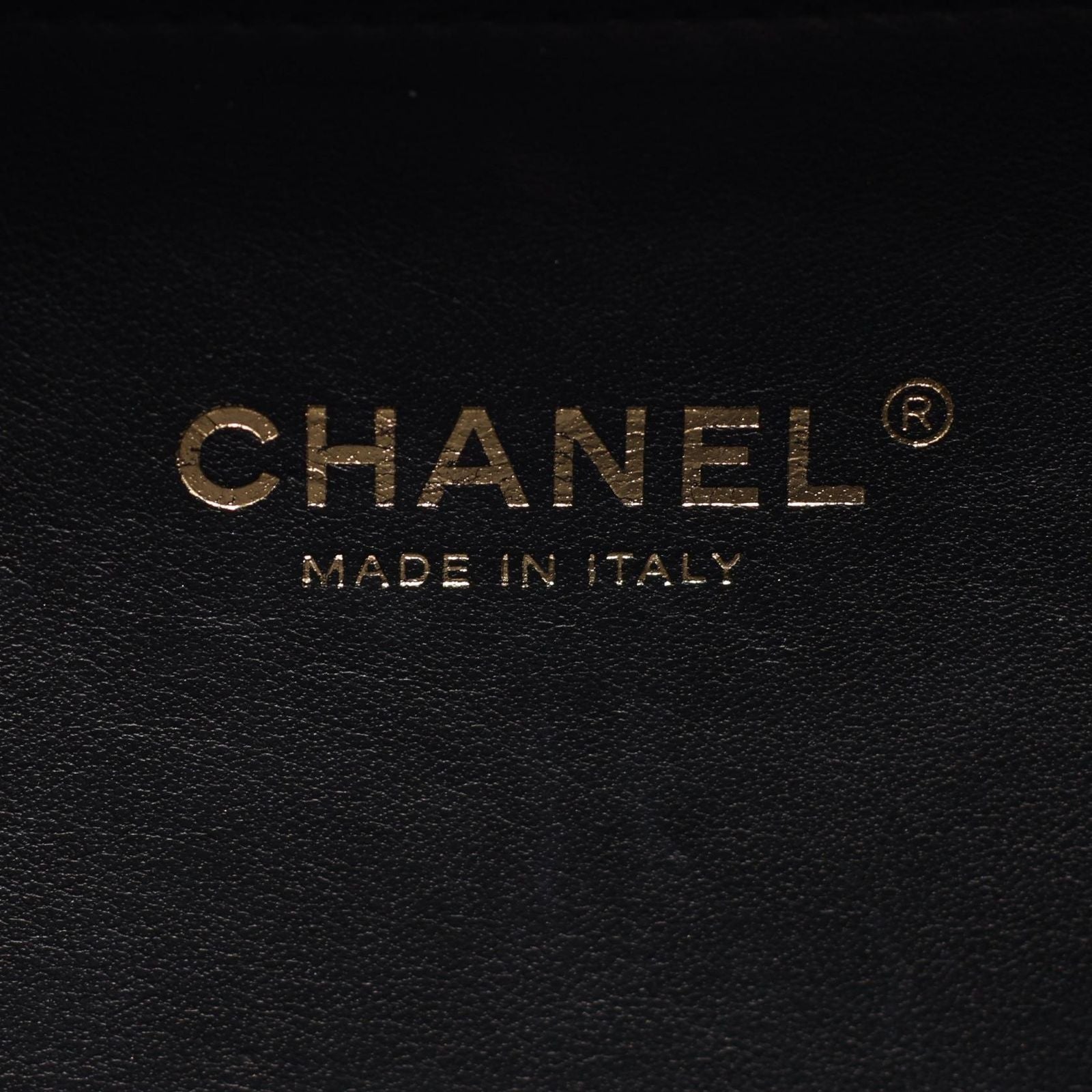 Chanel Shoulder Bag CC Figuri Small Vanity 2-Way Black Caviar Leather CC — view 4