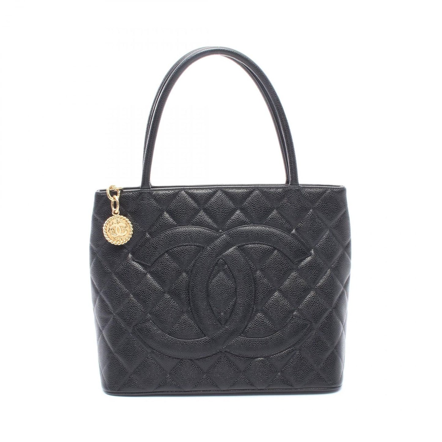 Chanel Tote Reissue Black Caviar Leather