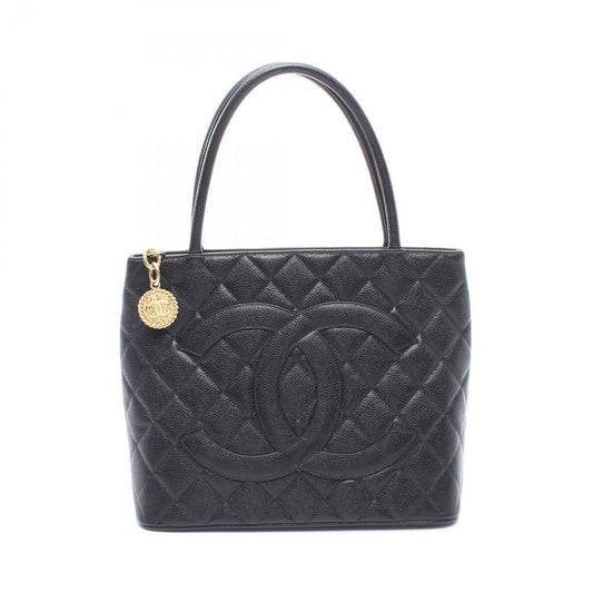 Chanel Tote Reissue Black Caviar Leather