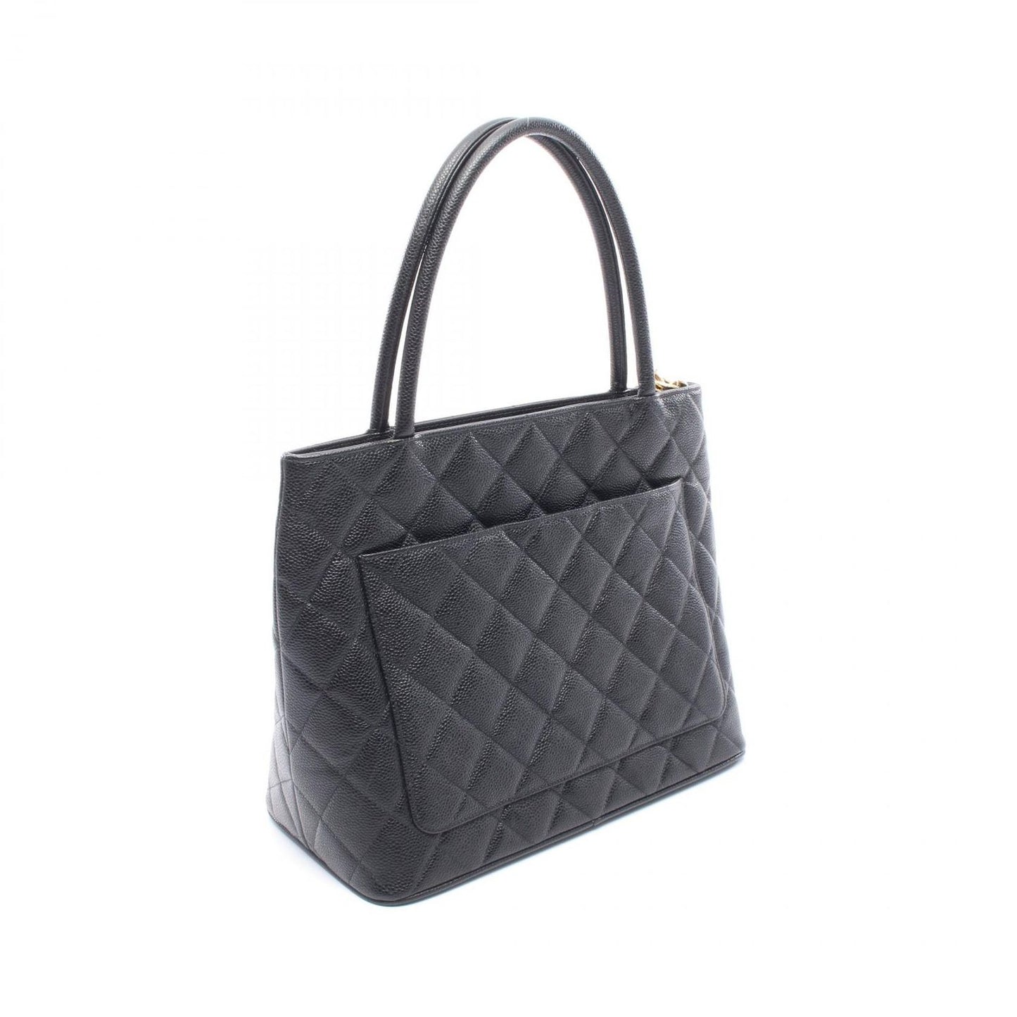 Chanel Tote Reissue Black Caviar Leather — view 2
