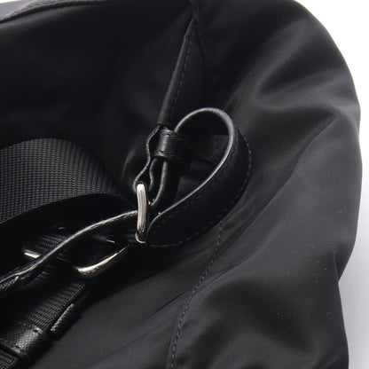 Prada Backpack New Vela Studs Black Nylon Leather — view 9