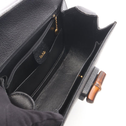 Gucci Handbag Bamboo 2-Way 000 Black Leather — view 3