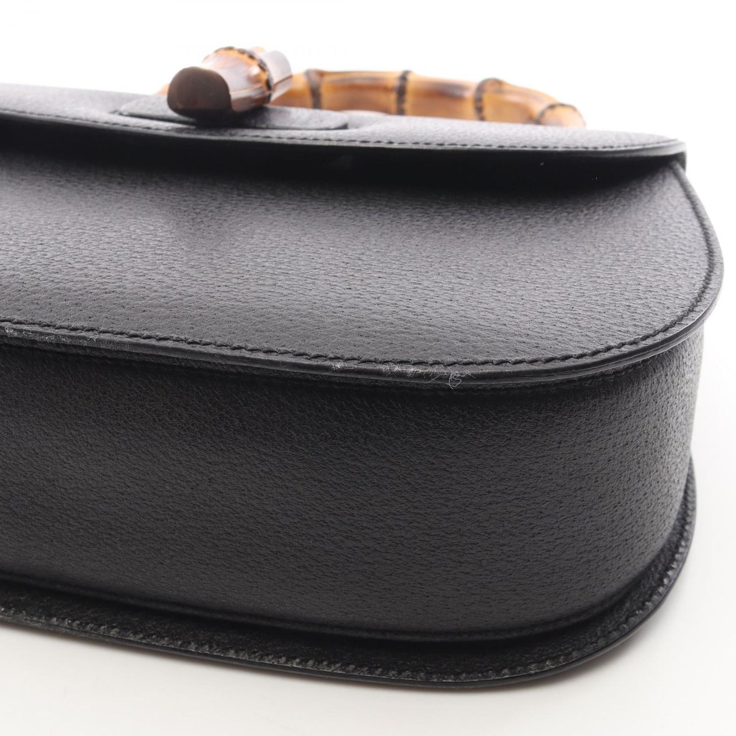 Gucci Handbag Bamboo 2-Way 000 Black Leather — view 5