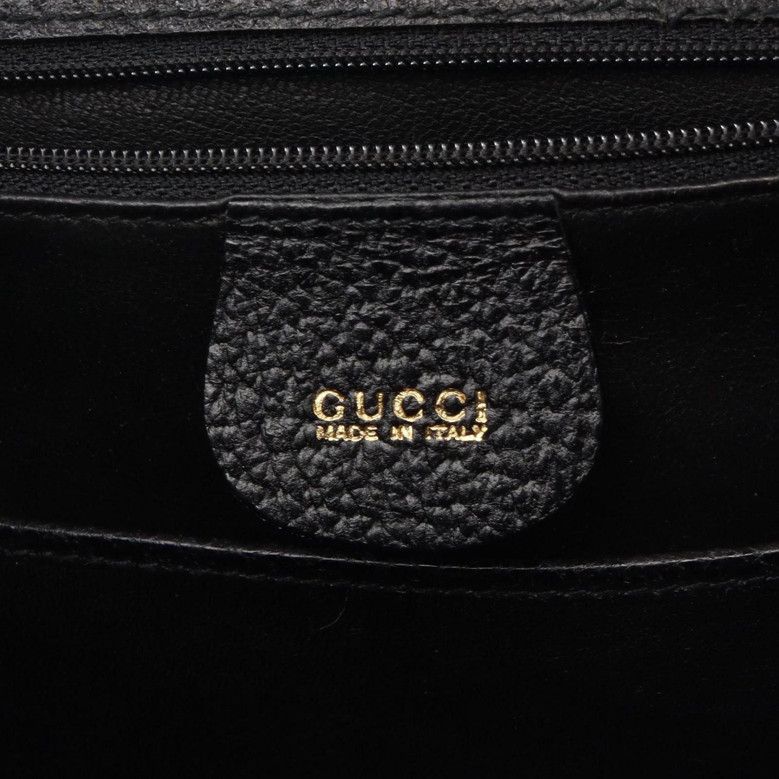 Gucci Handbag Bamboo 2-Way 000 Black Leather — view 4