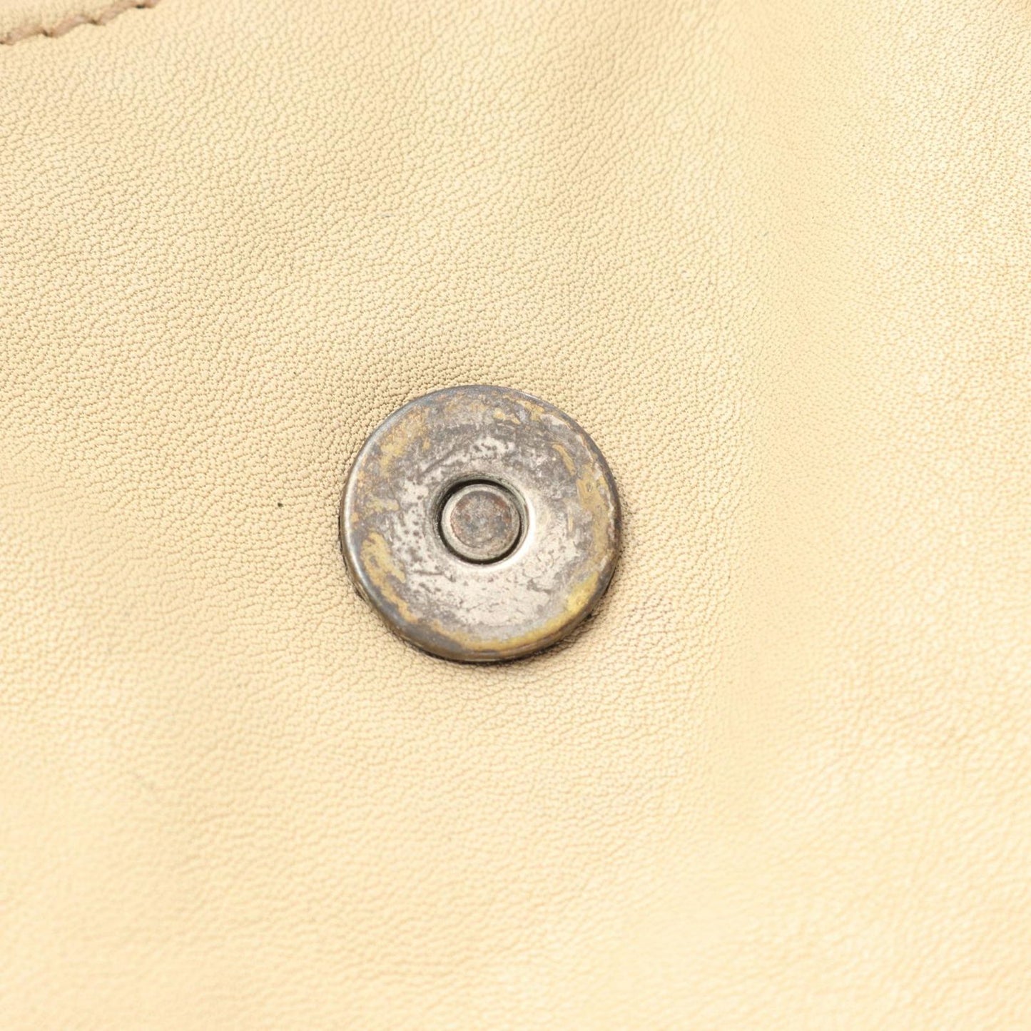 Dior Shoulder Bag Gaucho Bag Beige Leather — view 7