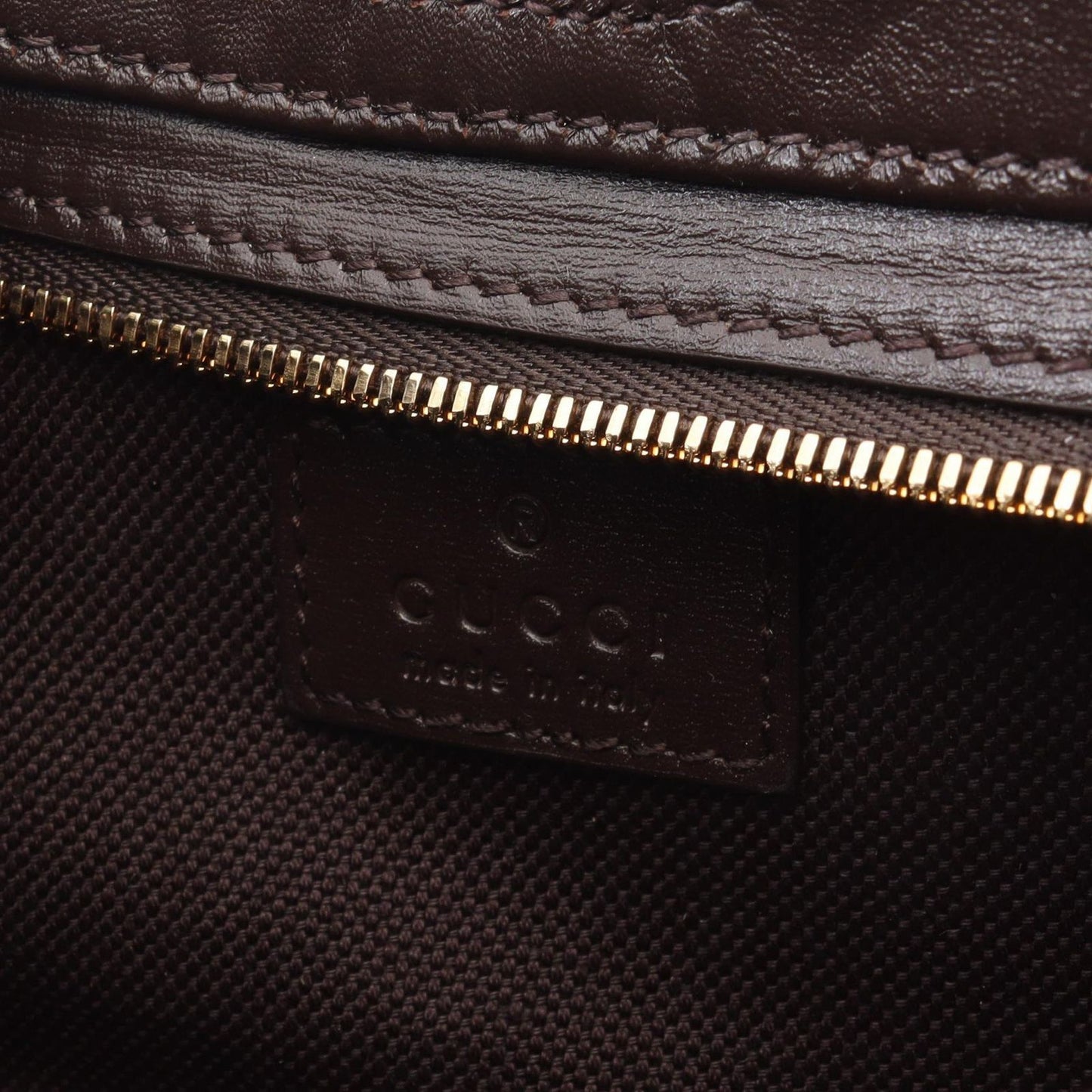 Gucci Handbag Moonside GG Canvas Beige Dark Brown Mini — view 4