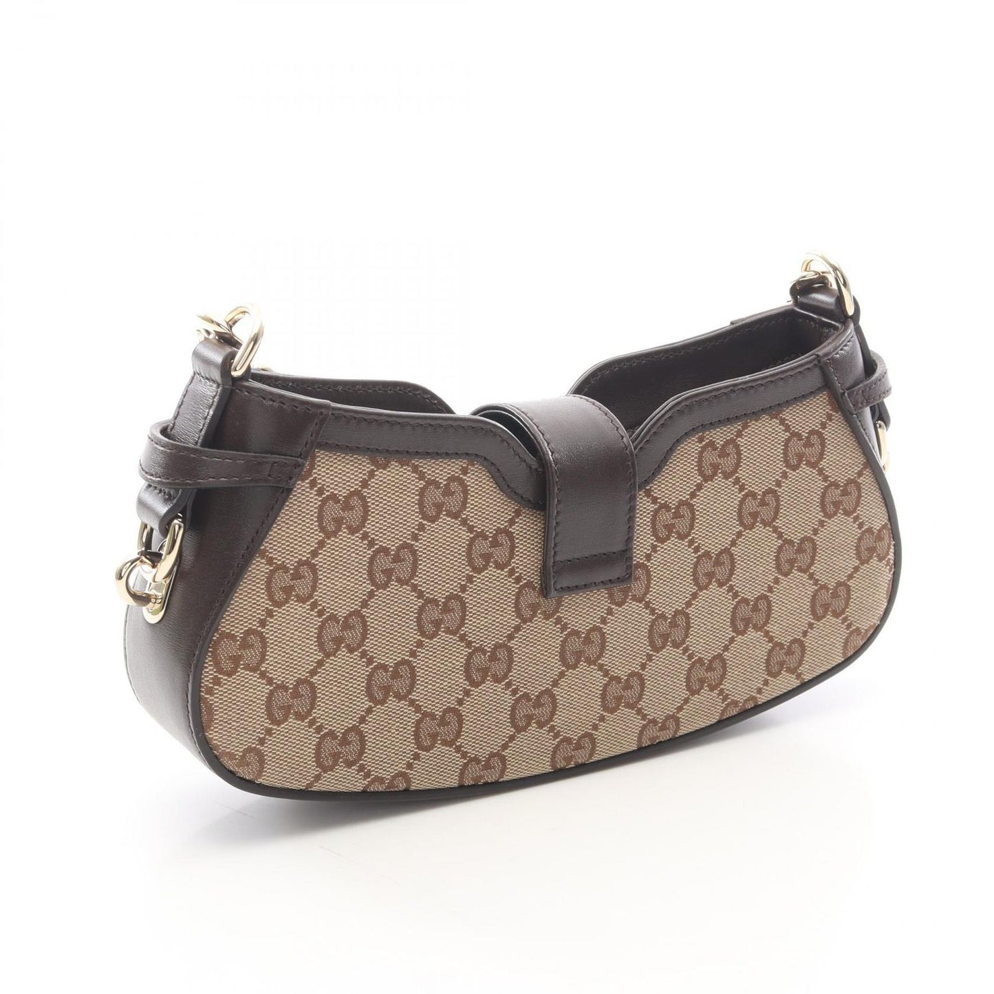 Gucci Handbag Moonside GG Canvas Beige Dark Brown Mini — view 2