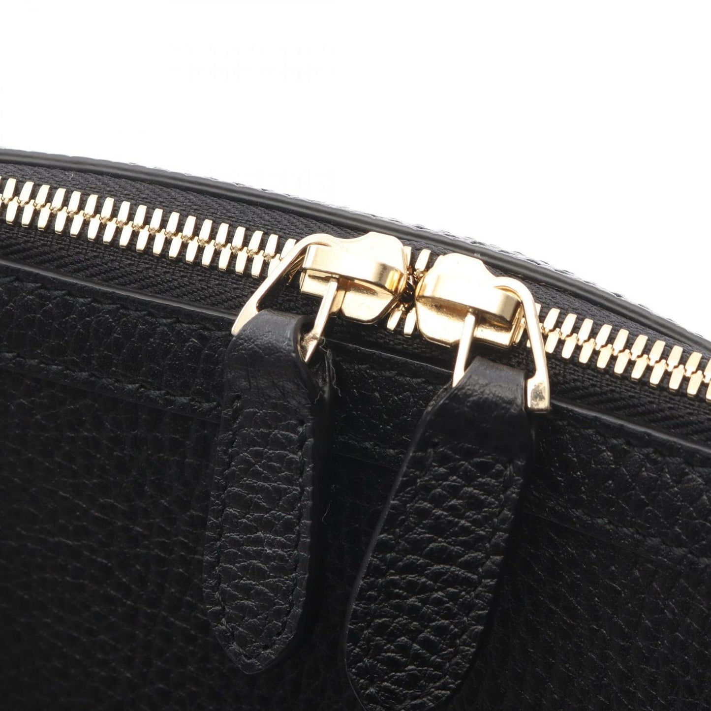 Gucci Handbag Interlocking Charm 2-Way Black Leather Tote — view 8