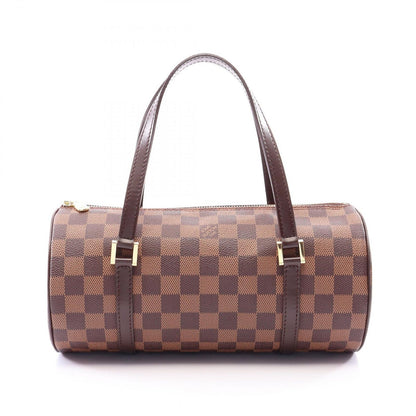Louis Vuitton Handbag Papillon 26 Damier Ebene Canvas Leather PM