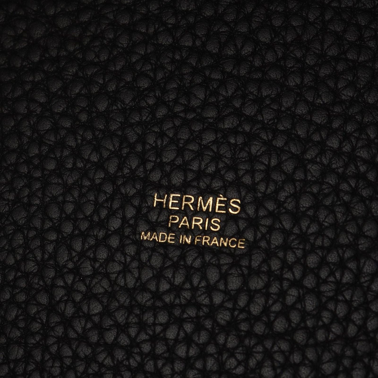 Hermes Handbag Picotin Lock PM Black Leather — view 4