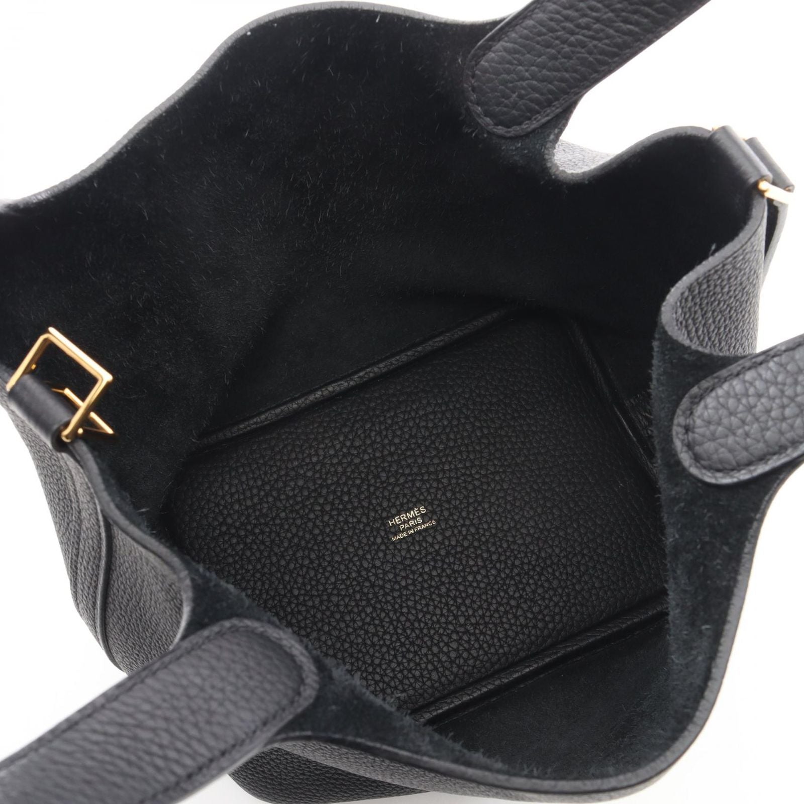 Hermes Handbag Picotin Lock PM Black Leather — view 3
