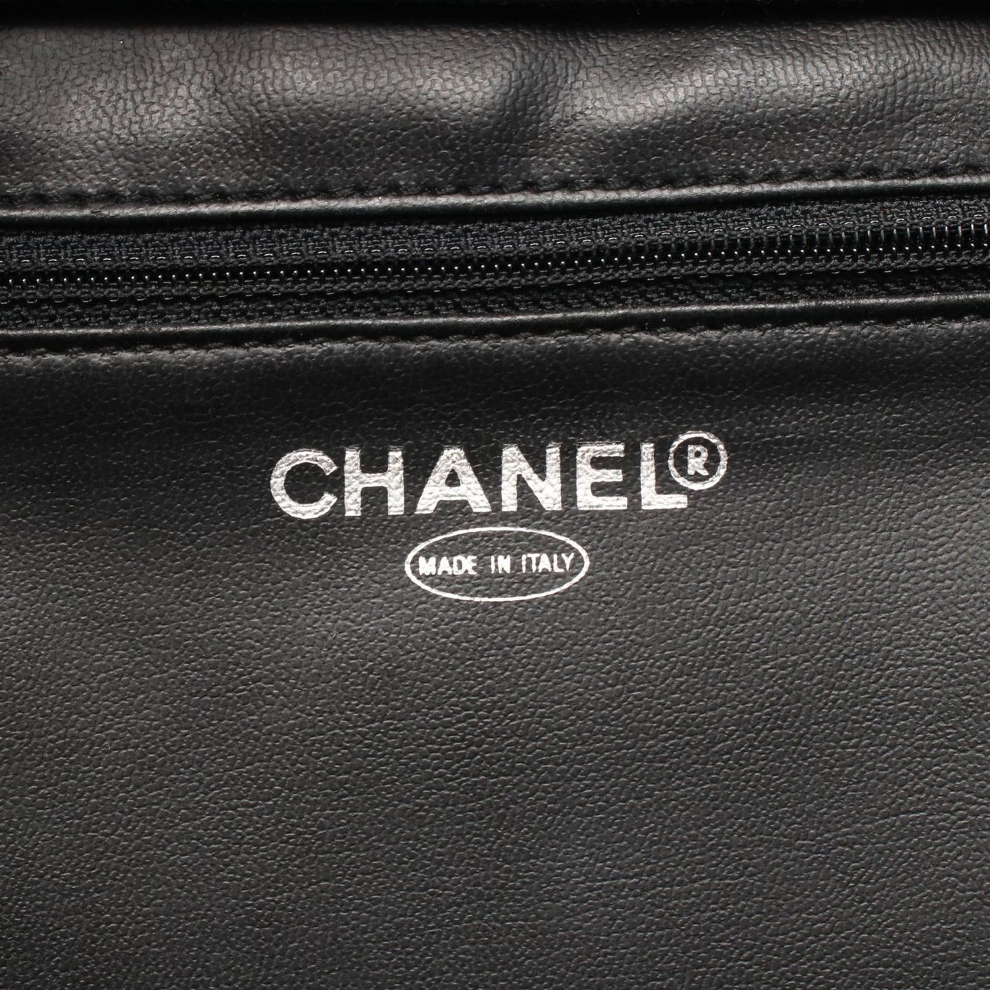 Chanel Handbag CC Logo 2-Way Black Calf CC Vanity — view 5