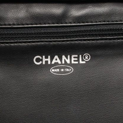 Chanel Handbag CC Logo 2-Way Black Calf CC Vanity — view 5
