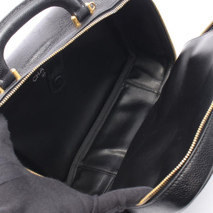 Chanel Handbag CC Logo 2-Way Black Calf CC Vanity — view 3