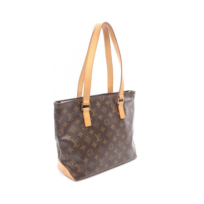Louis Vuitton Shoulder Bag Cabas Piano Canvas Leather — view 2